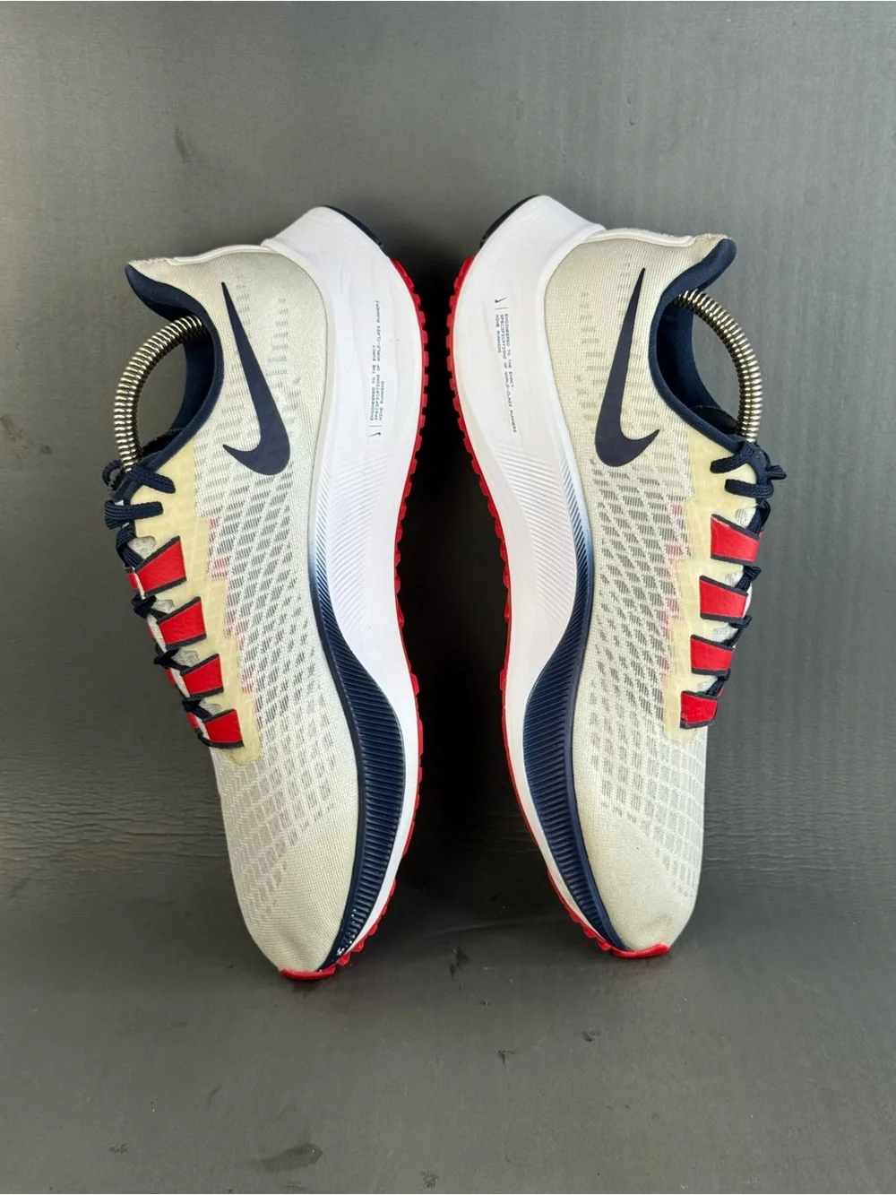 Nike AIR ZOOM PEGASUS 37 'NEW ENGLAND PATRIOTS' sneakers men’s 11